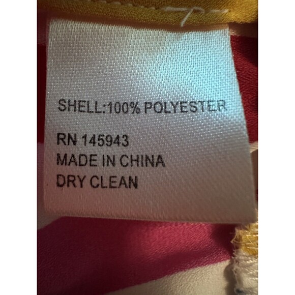 COLOR‎ ME COURTNEY Holly Ruffle Colorful Rainbow Crop Top 4 - Picture 8 of 12